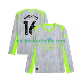 Maillot/Tenue Manchester City Rodrigo Hernandez 16 Troisieme 2025/2026 Manche Longue